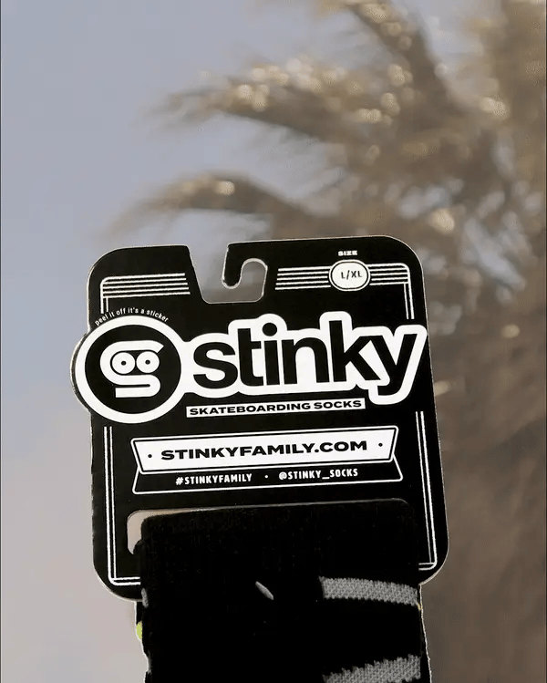 Stinky Jibgurl White - Skarpety Snowboardowe