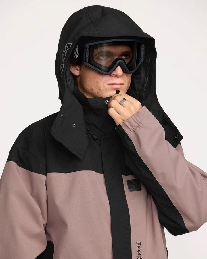Volcom Meska Kurtka Kleveland Mauve