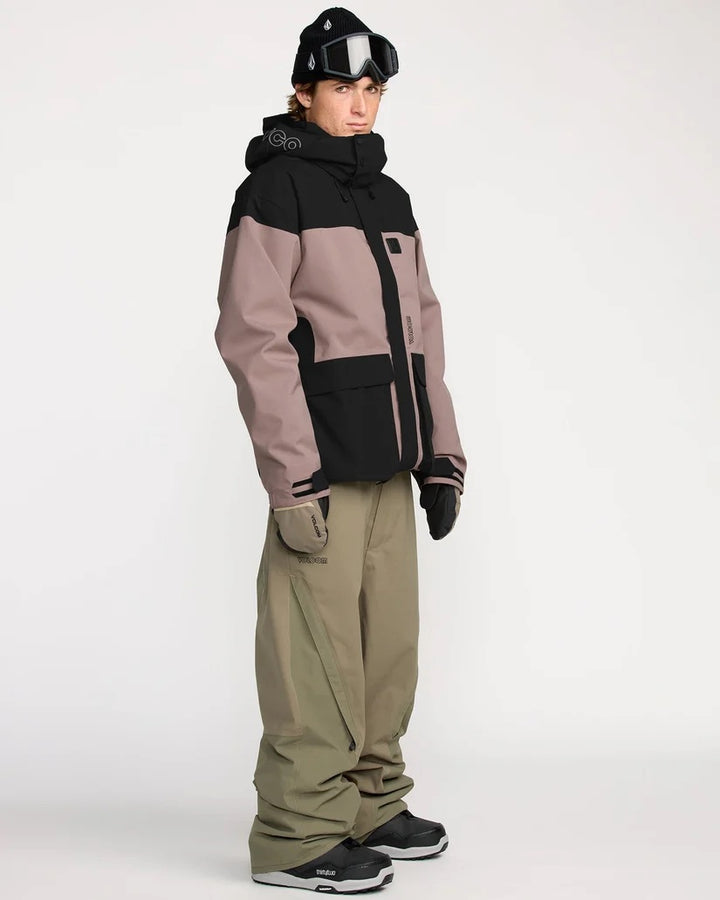 Volcom Meska Kurtka Kleveland Mauve