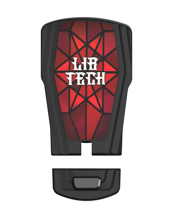 Bent Metal Supermatic Lightning Black/Red - Wiązania Snowboardowe
