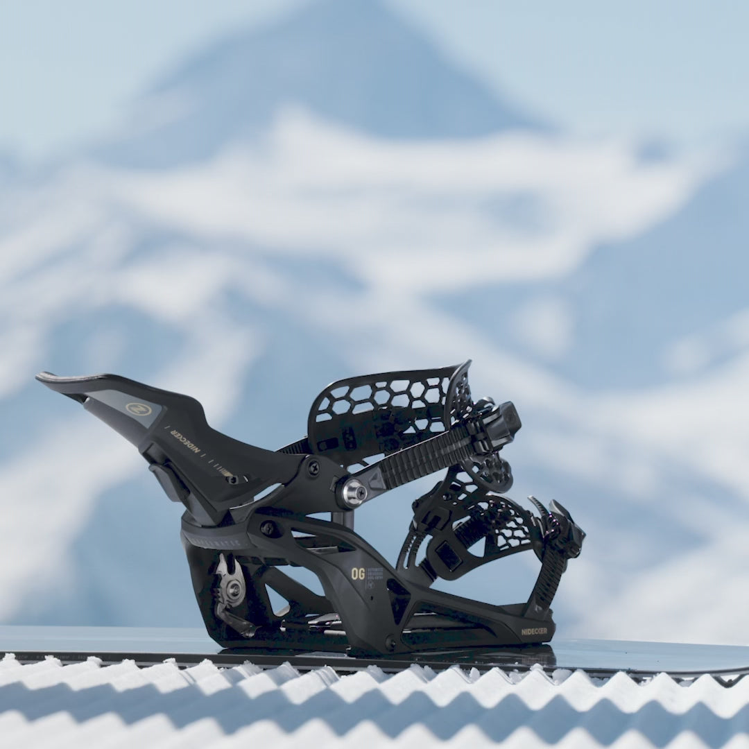 Nidecker Supermatic OG Black - Wiązania snowboardowe