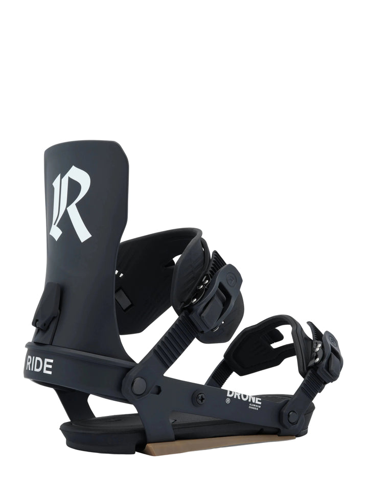 Ride Drone Black - Męskie wiązania snowboardowe