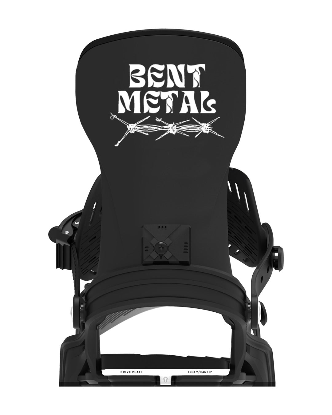 Bent Metal Stylist Black - Damskie Wiązania Snowboardowe