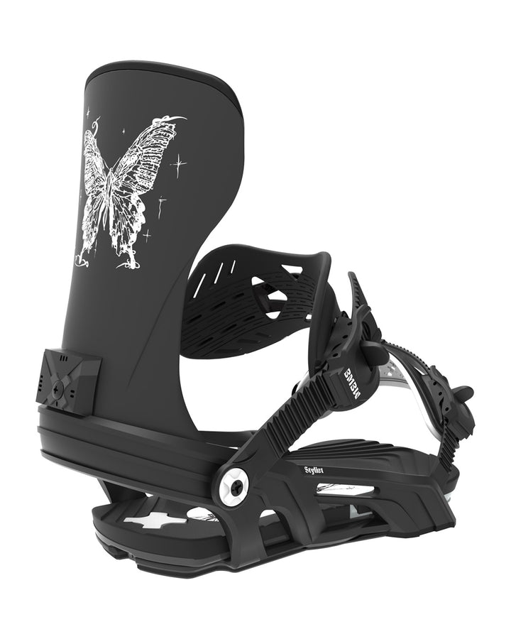 Bent Metal Stylist Black - Damskie Wiązania Snowboardowe