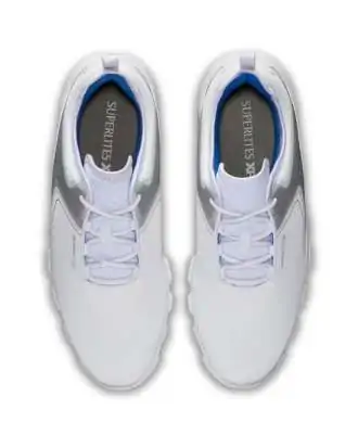 FOOT JOY SUPERLITES WHITE/GREY/BLUE