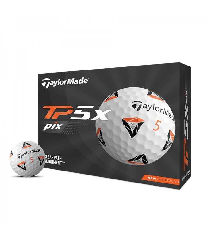 TaylorMade Piłki Golfowe TP5X Pix