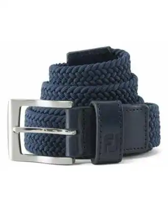 Footjoy Damski Pasek Braided Granatowy