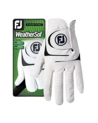 Footjoy Męska Rękawiczka Weathersof Biała