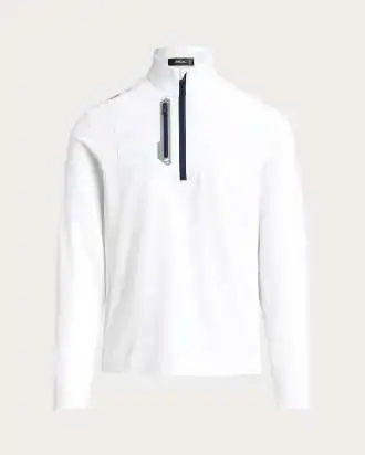 Ralph Lauren Męska Bluza Classic Fit Luxury Jersey Biała