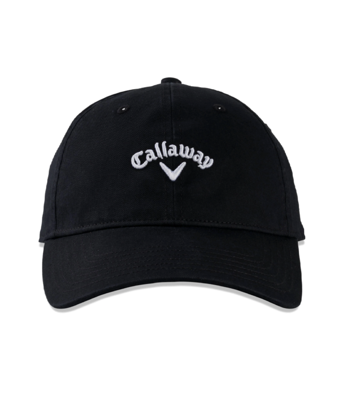 Callaway Czapka Z Daszkiem HW CG Heritage Twill Czarny/Biały