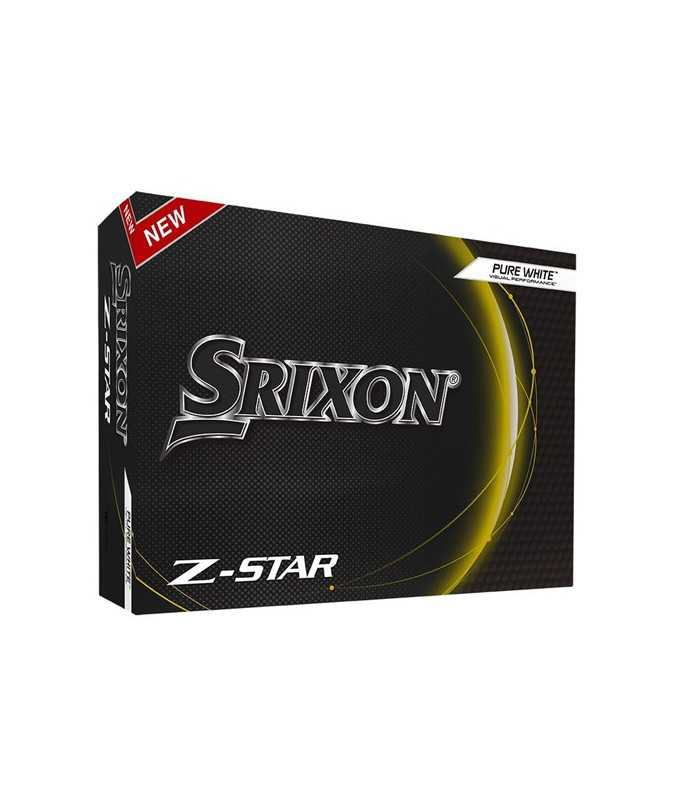 Srixon Piłki Z-Star 8 Białe, 12 sztuk