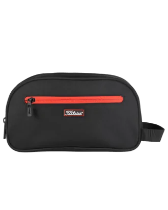 Titleist Kosmetyczka Players Dopp Kit Czarno Czerwona