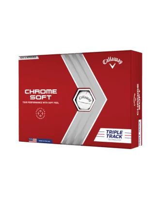 CALLAWAY CHROME SOFT 22 TRIPLE TRACK 12 BALLS