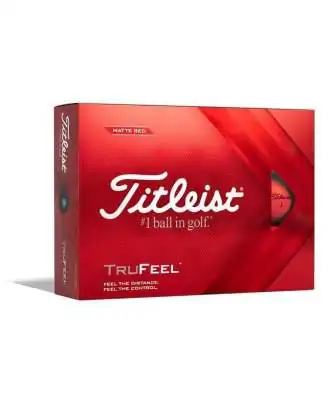 Titleist Piłki Trufeel Czerwone 2024