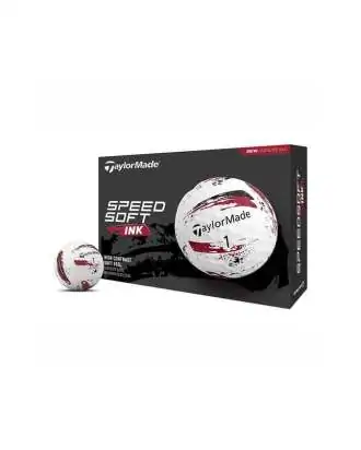 Taylormade Piłki Speedsoft Ink Czerwone