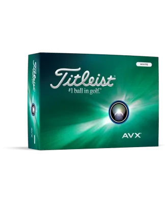 Titleist Piłki AVX Białe 2024