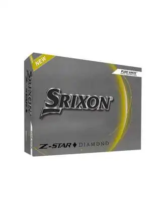 Srixon Piłki Golfowe Z-Star Diamond 2 Białe