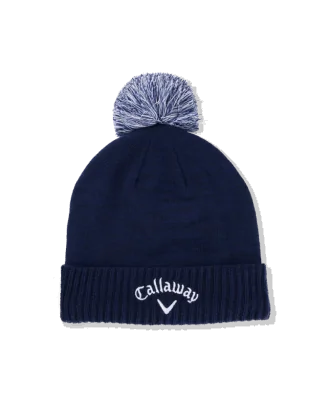 Callaway Czapka Zimowa Pom Beanie Granatowa