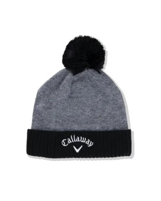 Callaway Czapka Zimowa Pom Beanie Szaro Czarna