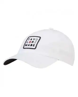 TaylorMade, Czapka z Daszkiem Life Style 5 Panel Biała