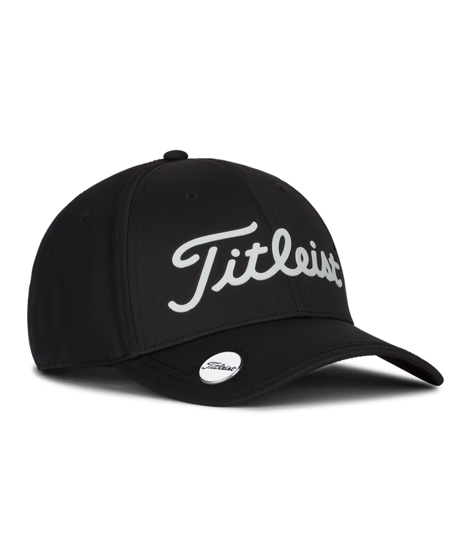 Titleist Czapka Players Performance Black/White + Ball Marker