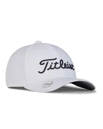 Titleist Juniorska Czapka Players Performance Biała + Ball Marker