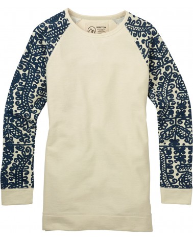 Burton Męska Koszulka Lima Crew Canvas