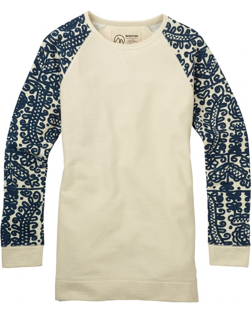 Burton Męska Koszulka Lima Crew Canvas