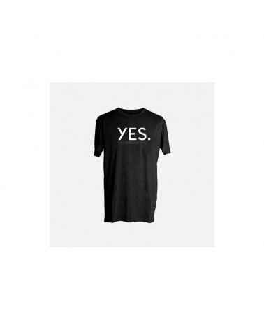 Yes T-Shirt Yes. Czarny