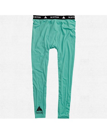 Burton Męskie Spodnie Termiczne Slim Midweight Zielone