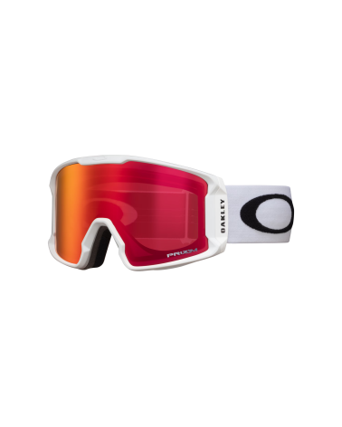 Oakley Gogle Line Miner L Matte White, Szybka Prizm Snow Torch Iridium