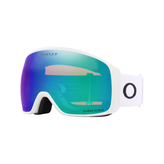 Oakley Gogle Flight Tracker L Matte White, Szybka Prizm Argon Iridium