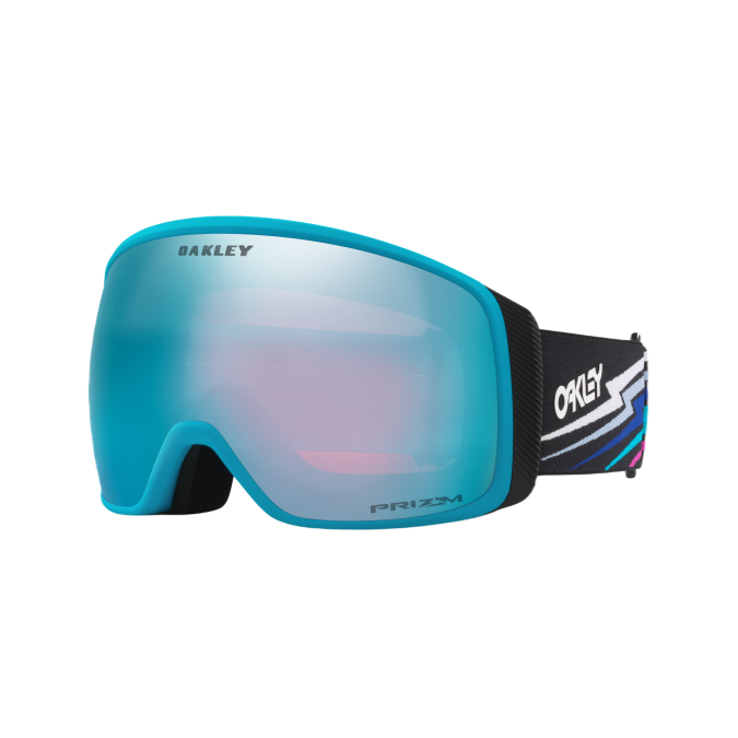 Oakley Gogle Flight Tracker L Black Bolt, Szybka Prizm Snow Sapphire Iridium