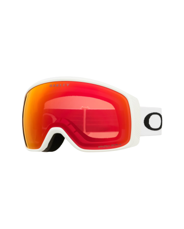 Oakley Gogle Flight Tracker M Matte White, Szybka Prizm Snow Torch Iridium