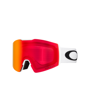 Oakley Gogle Fall Line M Matte White, Szybka Prizm Snow Torch Iridium