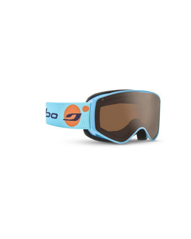 Julbo Juniorskie Gogle Atome Lense S3 Blue/Orange