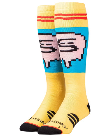 Stinky Skarpety Atari Drip Yellow