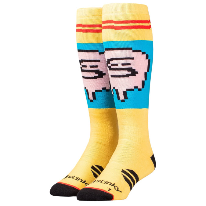 Stinky Skarpety Atari Drip Yellow