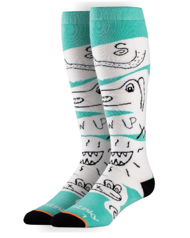 Stinky Skarpety Adulthood Milk Green