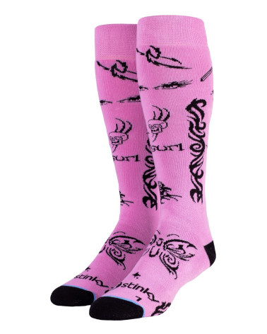Stinky Skarpety Jibgurl Pink/Black