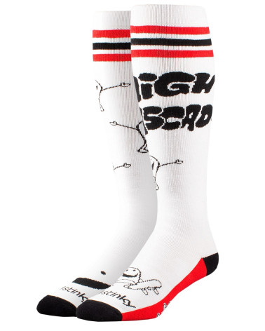 Stinky Skarpety HCSC X Stinky White/Red