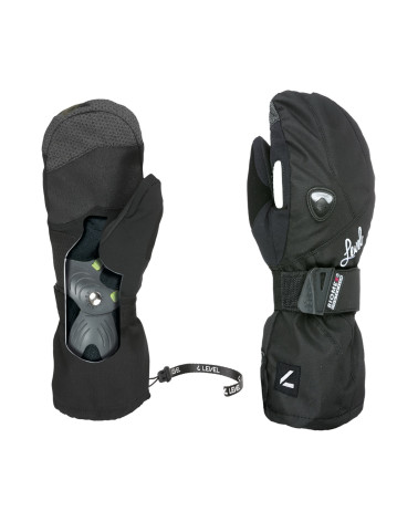 Level Damskie Rekawice z Ochraniaczem Butterfly Mitt Black