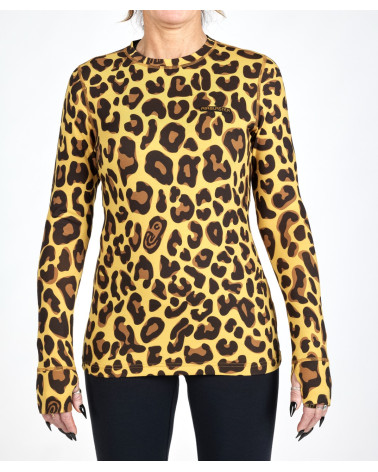 Airblaster Damska Bluzka Base Layer OG Leopard