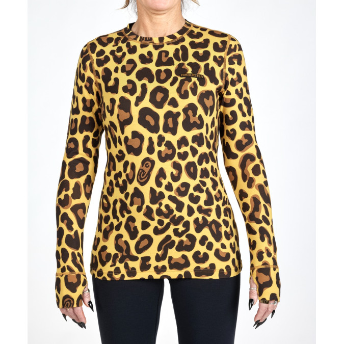 Airblaster Damska Bluzka Base Layer OG Leopard