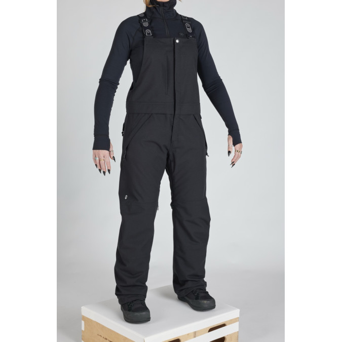 Airblaster Damskie Spodnie Bib Sassy Black