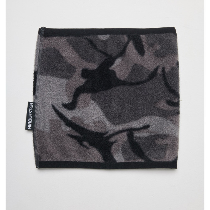 Airblaster Komin Cozy Fleece Gaiter Black Dinoflage XL
