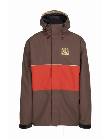 Airblaster Meska Kurtka Phatstripe Cocard Chocolate