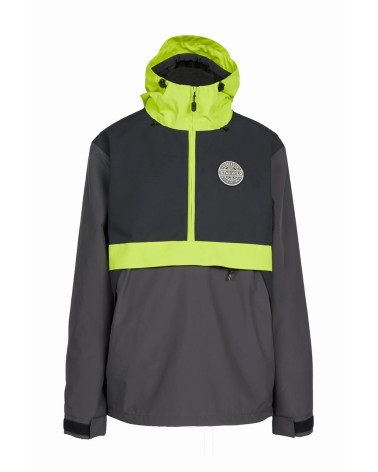 Airblaster Meska Kurtka Trenchover Vintage Black