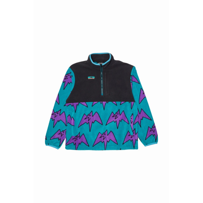 Airblaster Meski Polar Fleece Half Zip Big Huck Terry