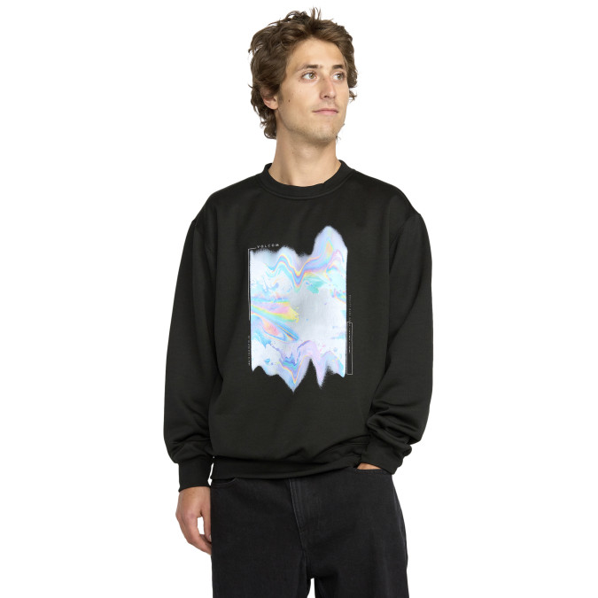 Volcom Meska Bluza Techniczna Hydro Black